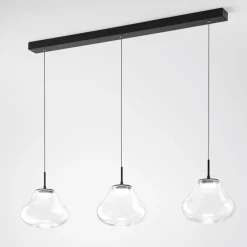 Fabas Luce Deva LED Pendelleuchte, 3-flg.