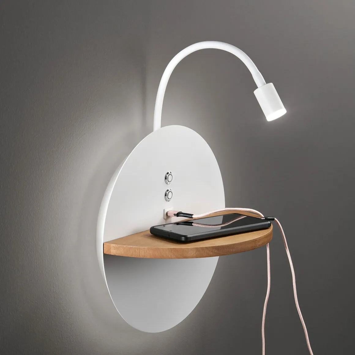 Fabas Luce Dual LED Wandleuchte