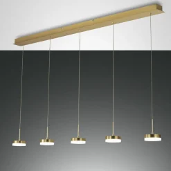 Fabas Luce Dunk LED Pendelleuchte, 5-flg.