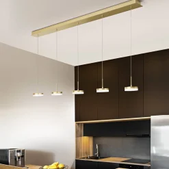 Fabas Luce Dunk LED Pendelleuchte, 5-flg.