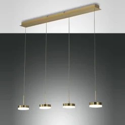 Fabas Luce Dunk LED Pendelleuchte, 4-flg.
