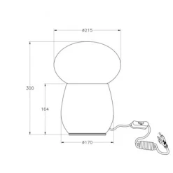 Fabas Luce Freddy Tischleuchte