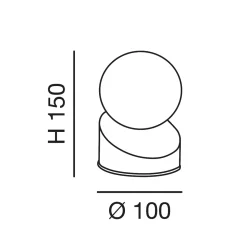 Fabas Luce Gravity LED Tischleuchte
