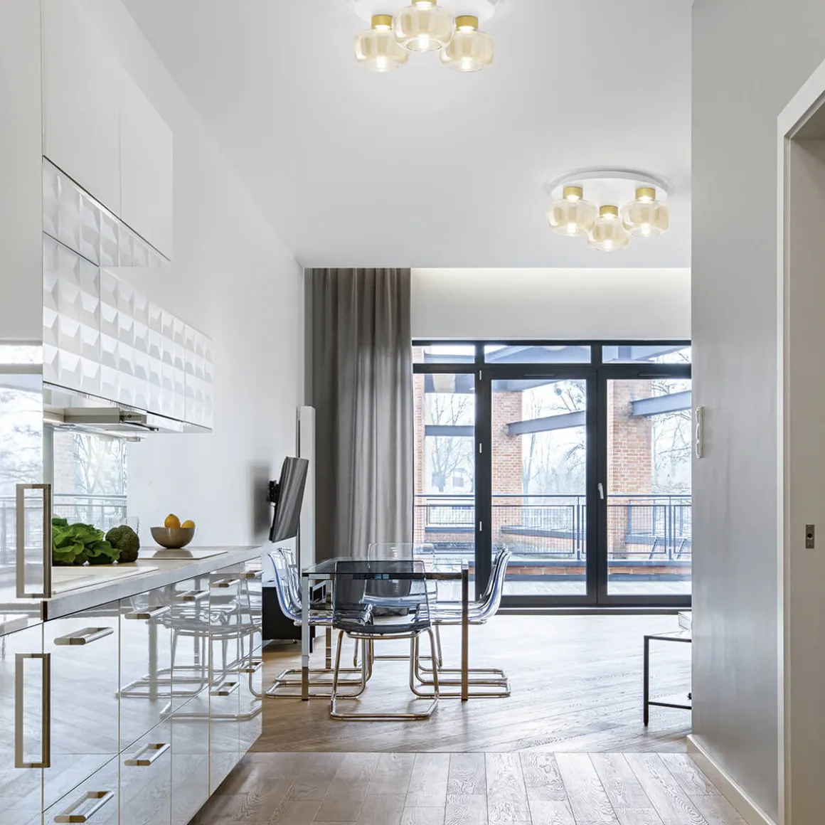 Fabas Luce Kino LED Deckenleuchte