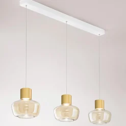 Fabas Luce Kino LED Pendelleuchte, 3-flg.