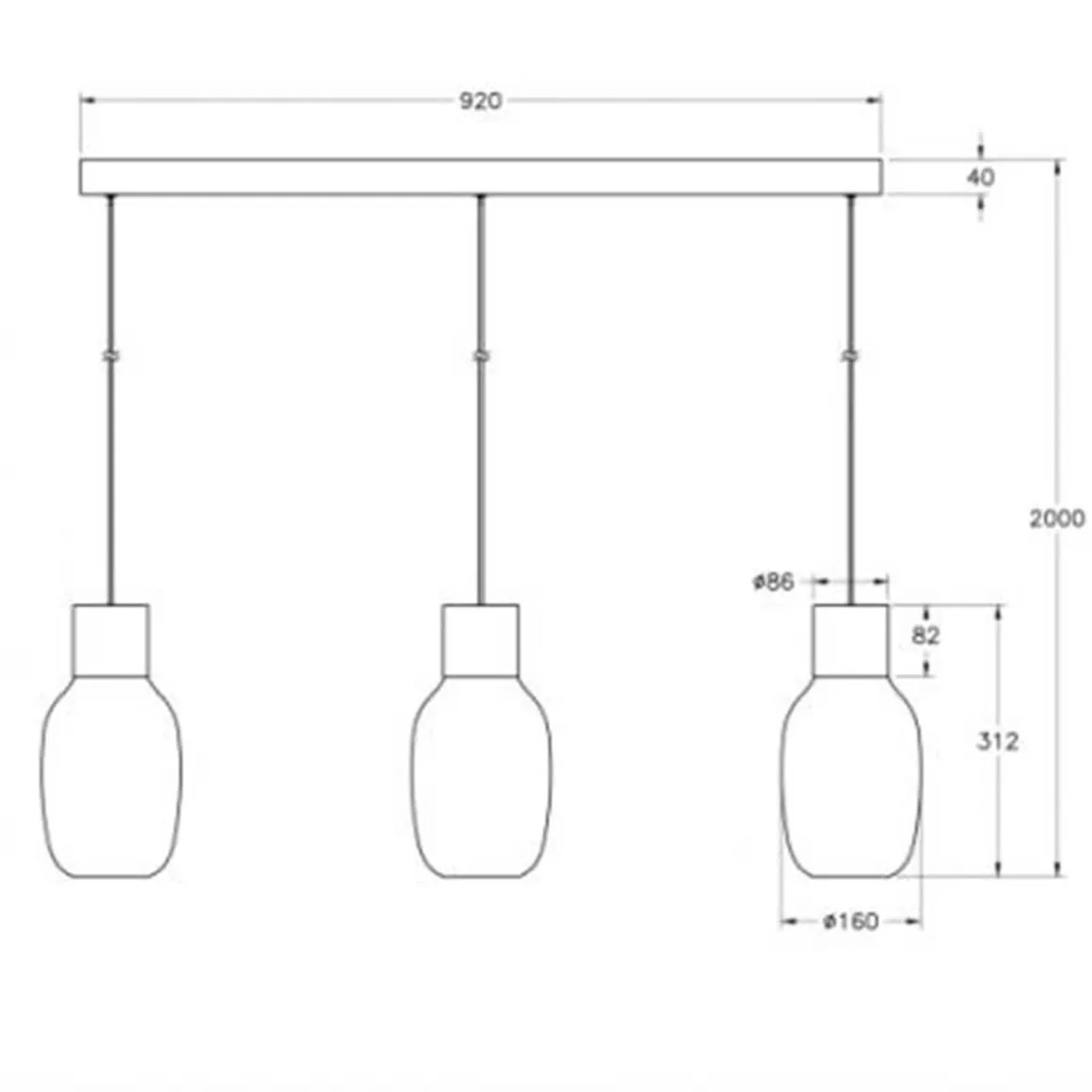Fabas Luce Lapo LED Pendelleuchte