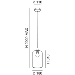 Fabas Luce Silo Pendelleuchte
