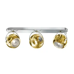 Fabbian Beluga Colour Wand- / Deckenleuchte, 3-flg.