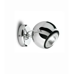 Fabbian Beluga Steel WandDeckenleuchte