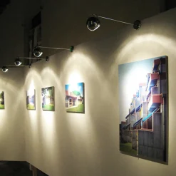 Fabbian Beluga Steel Wandleuchte