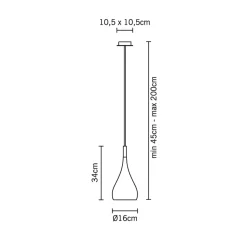 Fabbian Bijou Pendelleuchte