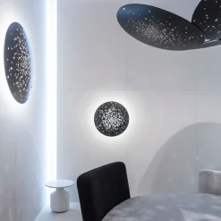 Fabbian Lens Pendelleuchte, 3-flg., Ø: 60 cm