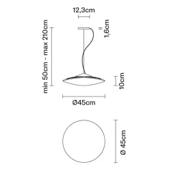 Fabbian Loop Pendelleuchte