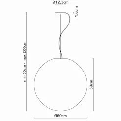 Fabbian Lumi Sfera Pendelleuchte