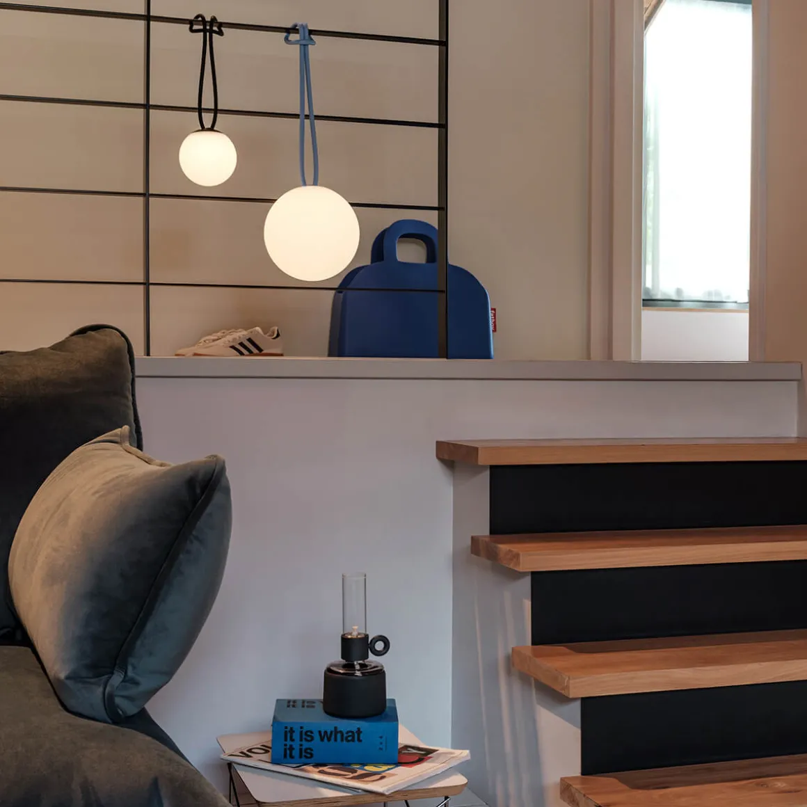 Fatboy Bolleke Mini la Surprise LED Akku-Pendelleuchte