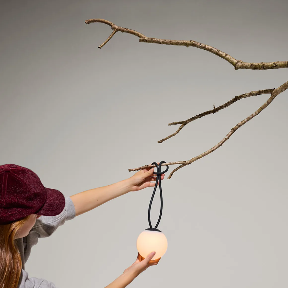 Fatboy Bolleke Mini la Surprise LED Akku-Pendelleuchte