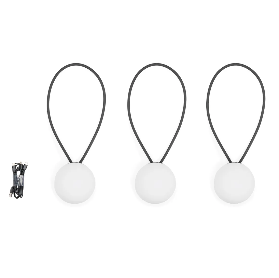 Fatboy Bolleke Mini LED Akku-Pendelleuchte, 3er-Set