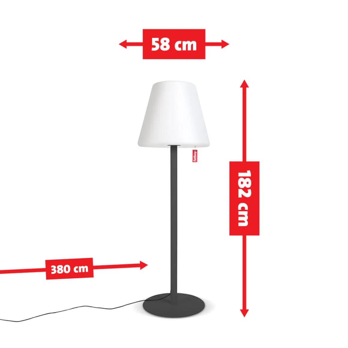 Fatboy Edison the Giant LED Stehleuchte