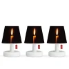 Fatboy Edison the Mini LED Akkuleuchte, 3er-Set, mit Mini Cappie Set Candle Light