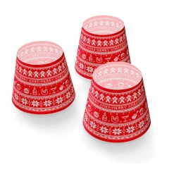 Fatboy Edison the Mini LED Akkuleuchte, 3er-Set, mit X-mas Mini Cappie Set Xmas Sweater