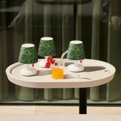 Fatboy Edison the Mini LED Akkuleuchte, 3er-Set, mit Mini Cappie Set Buxus