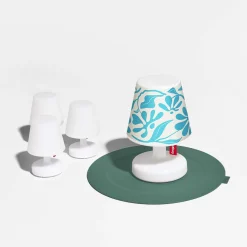 Fatboy Edison the Petit LED Akkuleuchte mit Cooper Cappie Blue Leaf