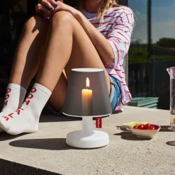 Fatboy Edison the Petit LED Akkuleuchte mit Cooper Cappie Candlelight