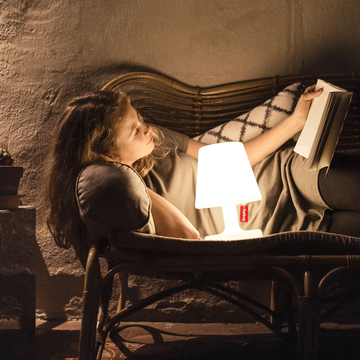 Fatboy Edison the Petit LED Akkuleuchte mit Cooper Cappie Candlelight