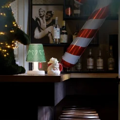 Fatboy Edison the Petit LED Akkuleuchte mit X-mas Cooper Cappie Greenmas