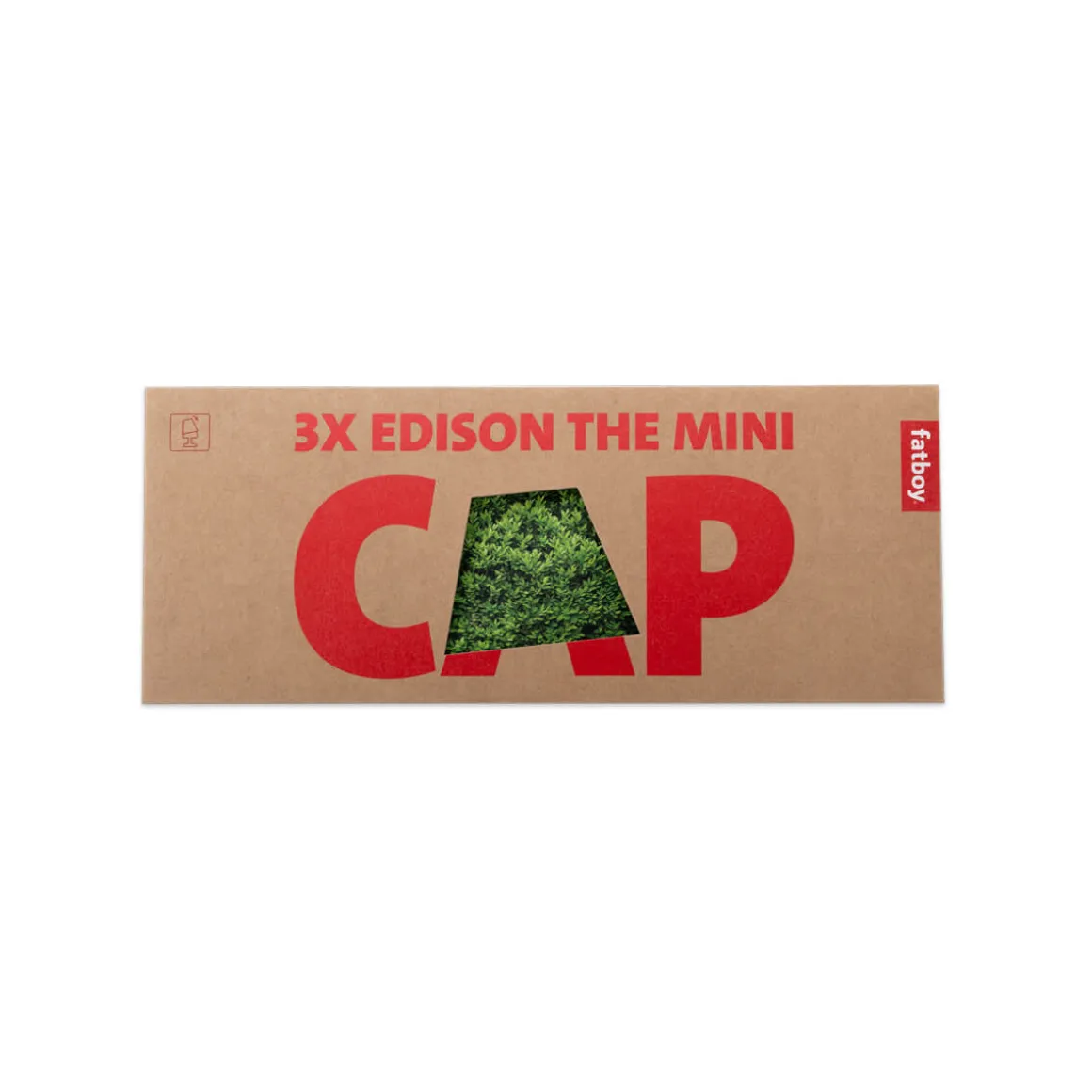 Fatboy Mini Cappie Buxus, 3er-Set, für Edison the Mini