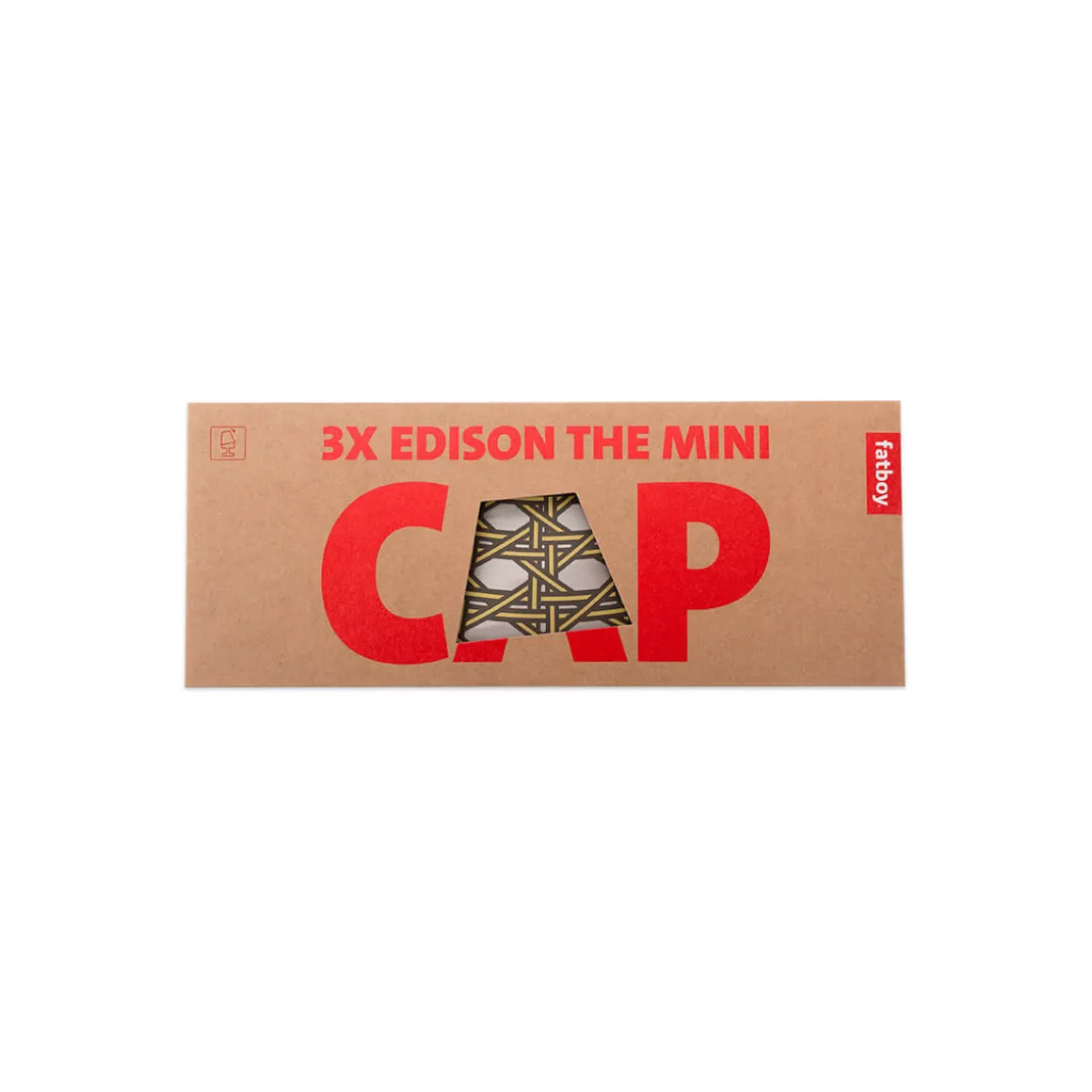 Fatboy Mini Cappie Mikado, 3er-Set, für Edison the Mini, Auslaufmodell