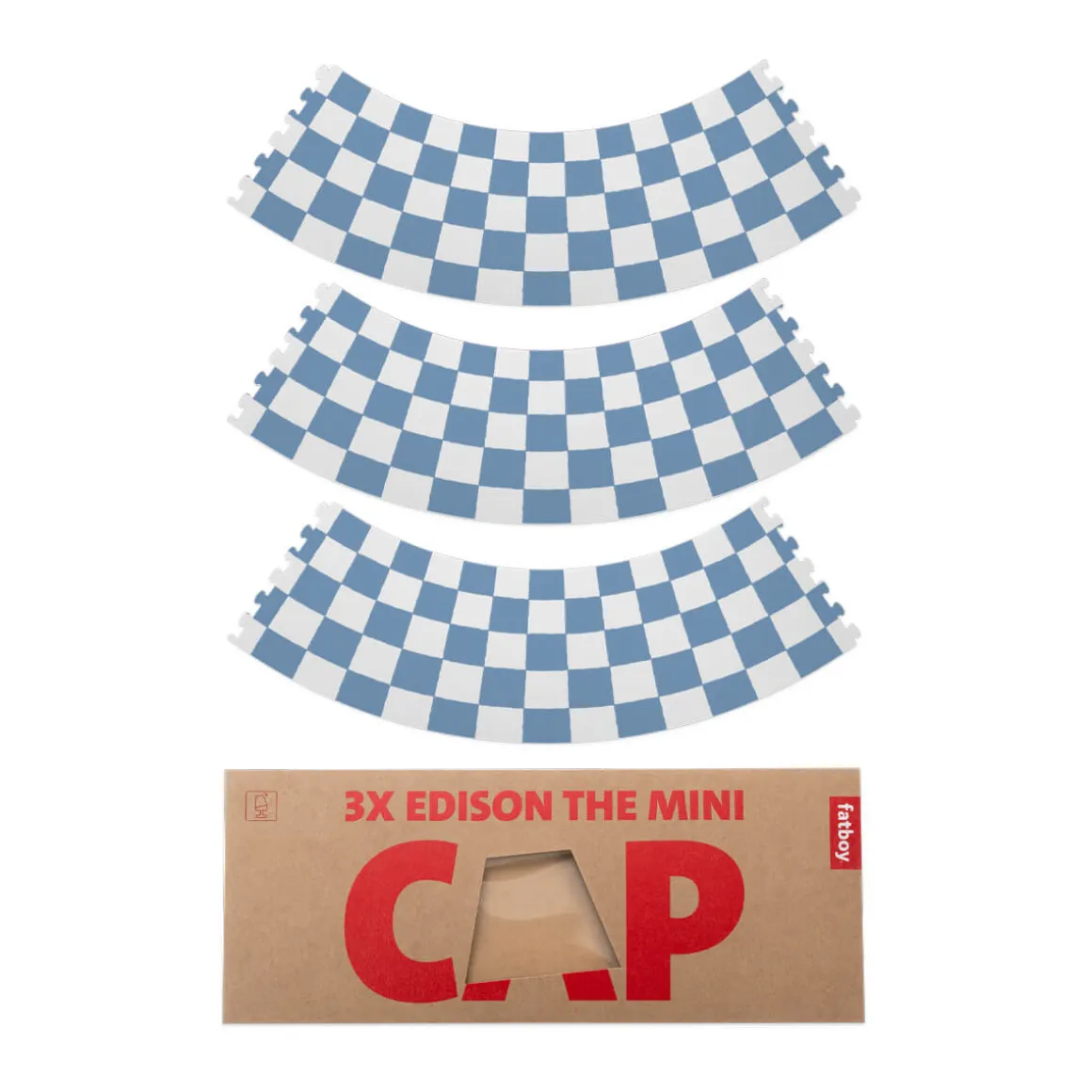 Fatboy Mini Cappie Wave Ground, 3er-Set, für Edison the Mini