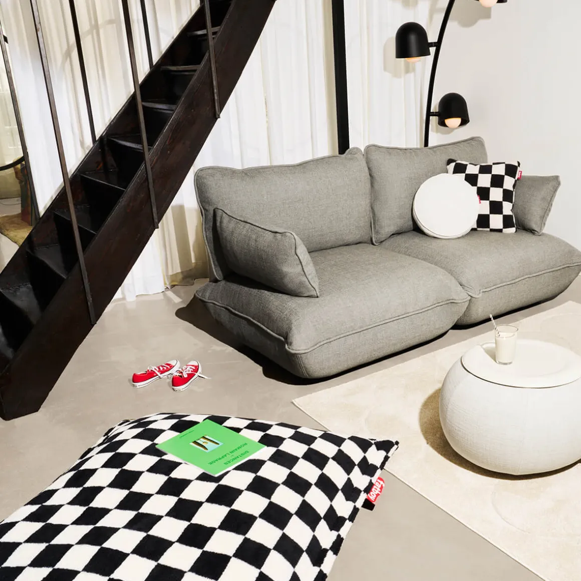 Fatboy Original Slim Teddy Chess Sitzsack