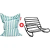 Fatboy Rock 'n Roll Schaukelstuhl & Original Outdoor Sitzsack