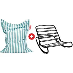 Fatboy Rock 'n Roll Schaukelstuhl & Original Outdoor Sitzsack