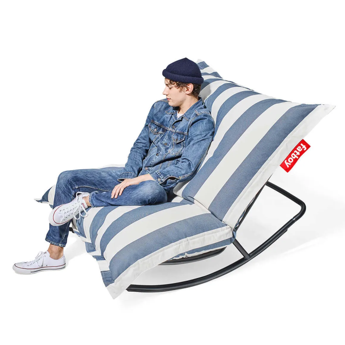 Fatboy Rock 'n Roll Schaukelstuhl & Original Outdoor Sitzsack