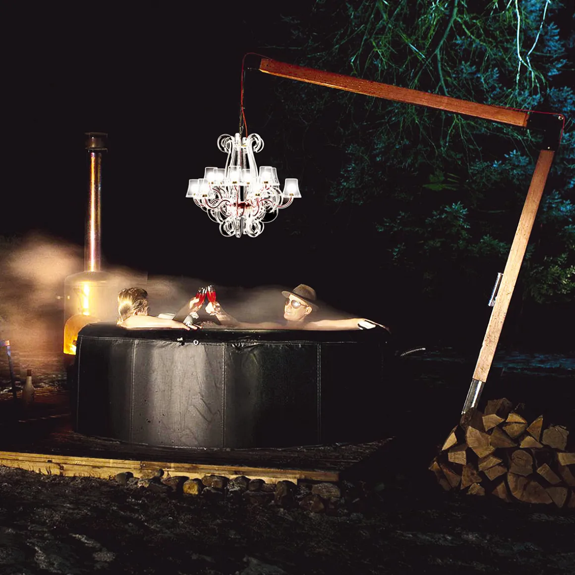 Fatboy Rockcoco 12.0 LED Outdoor Pendelleuchte