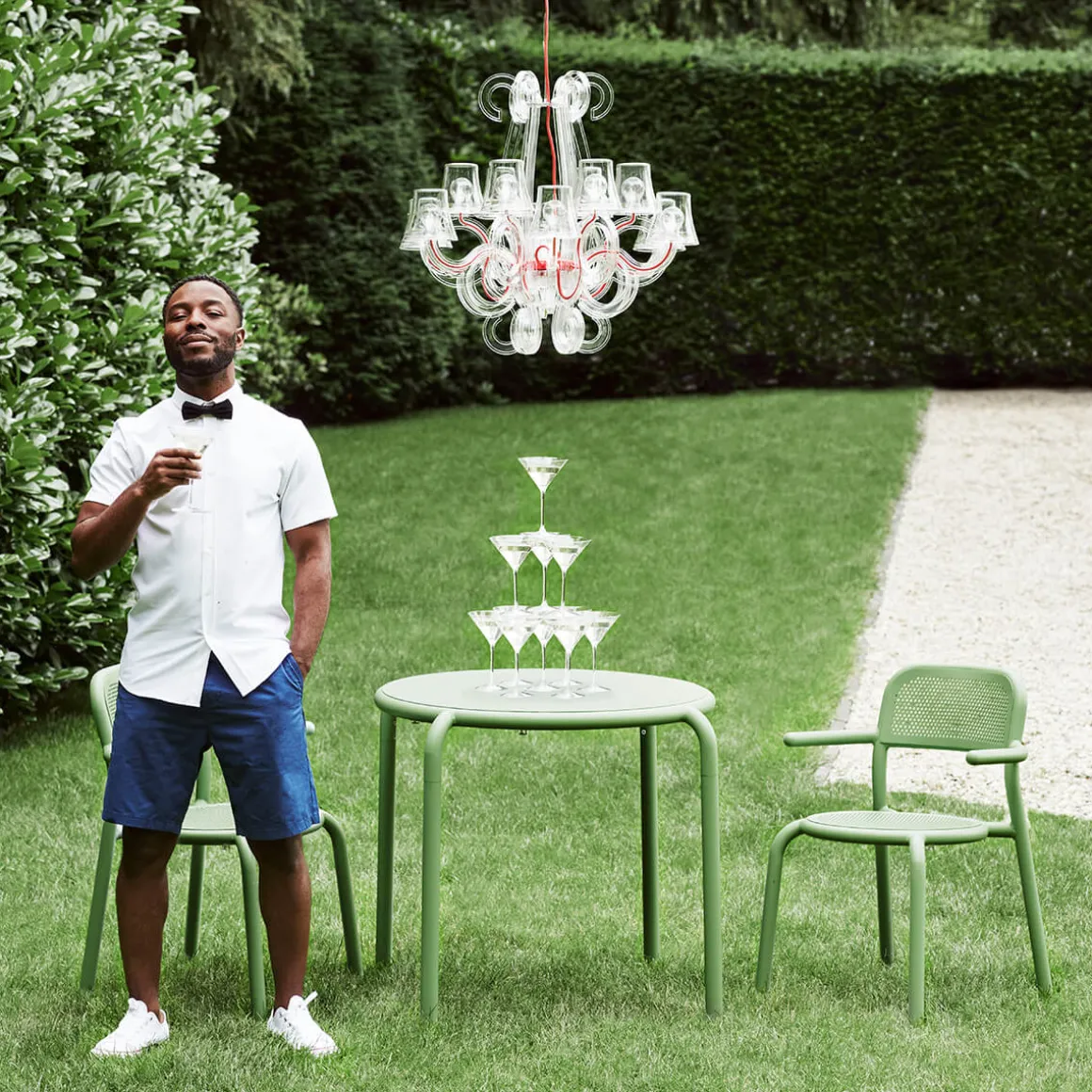 Fatboy Toni Armchair Gartenstuhl, 2er-Set