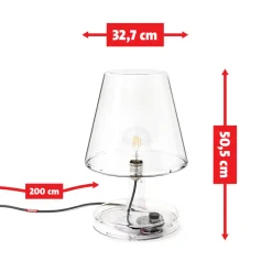 Fatboy Trans-parents Tischleuchte