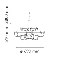 Flos 2097/18 Pendelleuchte