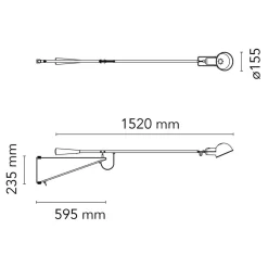 Flos 265 Small Wandleuchte