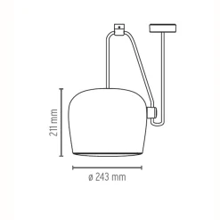 Flos Aim LED Pendelleuchte, 5-flg.