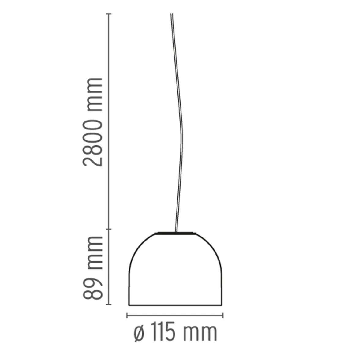 Flos Architectural Wan S Pendelleuchte