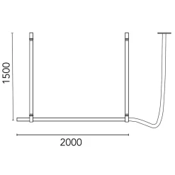 Flos Belt Fabric LED Pendelleuchte