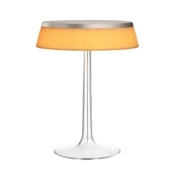 Flos Bon Jour Tischleuchte, Chrom matt