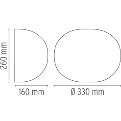 Flos Glo-Ball W Wandleuchte