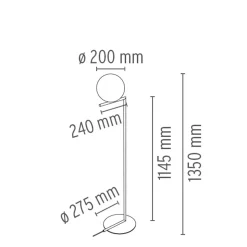 Flos IC F1 10 Anniversary Stehleuchte