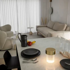 Flos Last Order Fluted LED Akkuleuchte