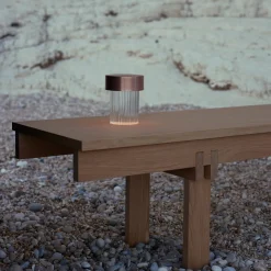 Flos Last Order Fluted LED Akkuleuchte