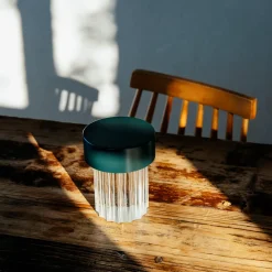 Flos Last Order Fluted LED Akkuleuchte